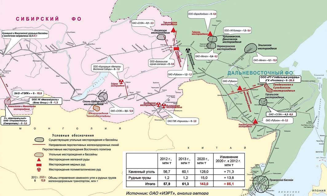 Карта месторождений золота в амурской области