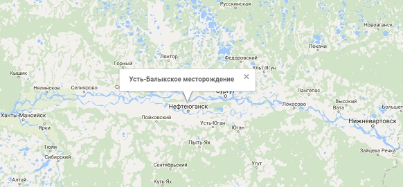Где находится нефтеюганск карта